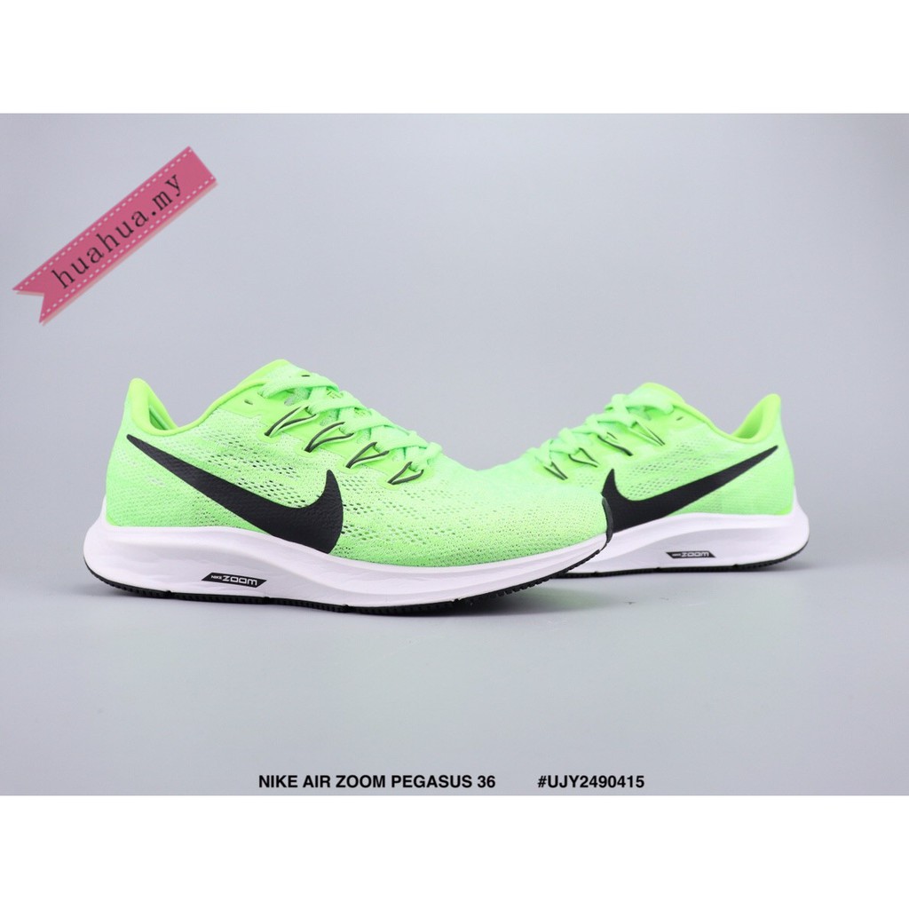 NIKE AIR ZOOM PEGASUS 36 green running 