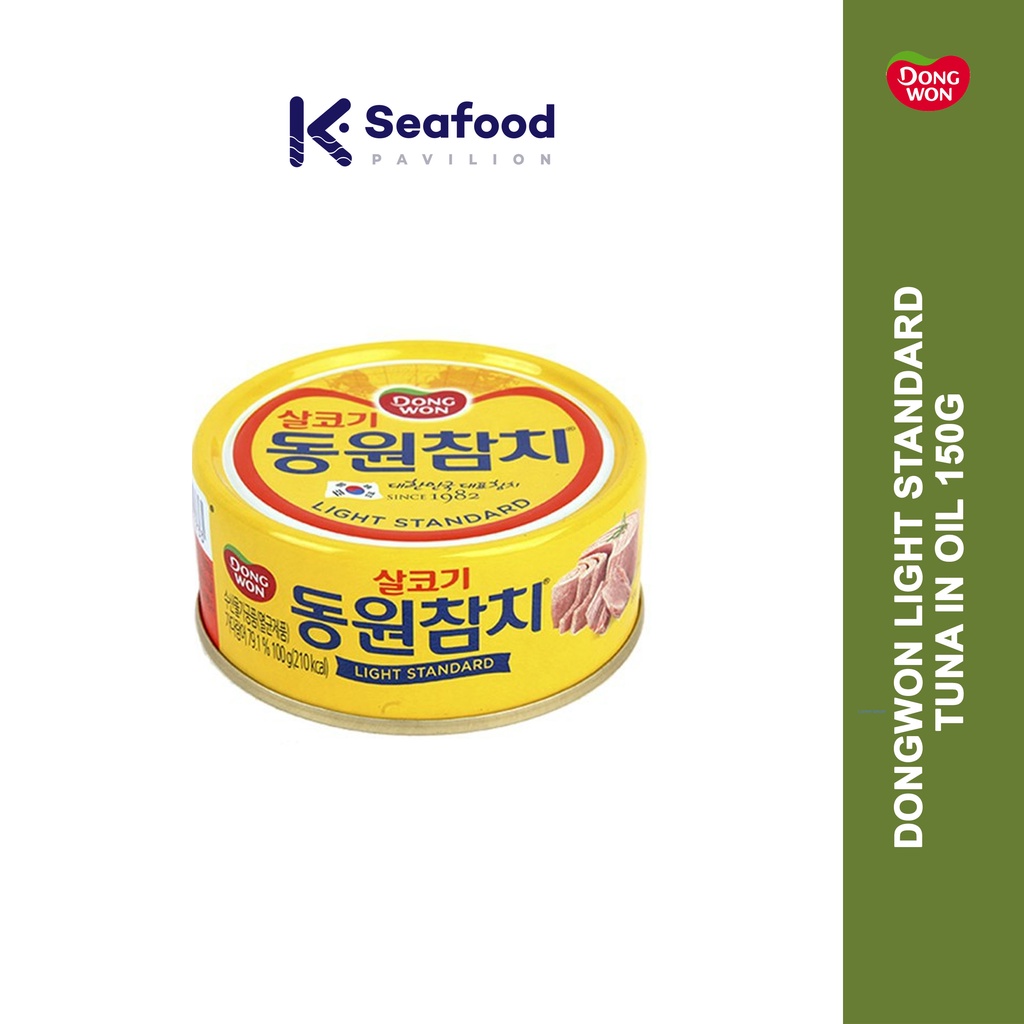 DONGWON LIGHT STANDARD TUNA IN OIL 150G Shopee Malaysia