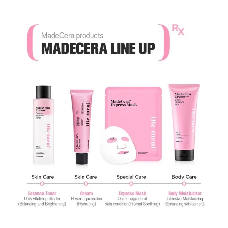 madecera double essence toner