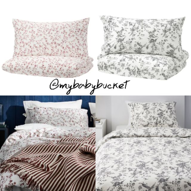 Ikea Bedding Set Quilt Cover And Pillowcases Set Hasslelocka