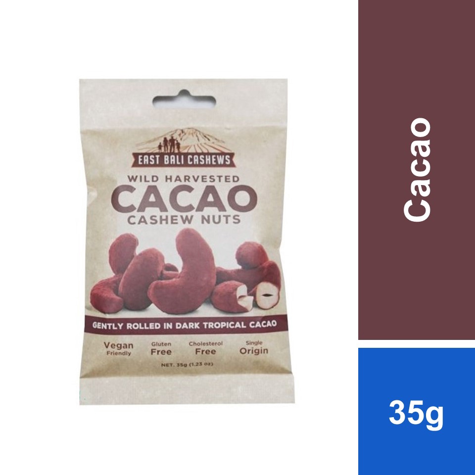 East Bali Cashews Cacao Cashew Nuts 35g Shopee Malaysia