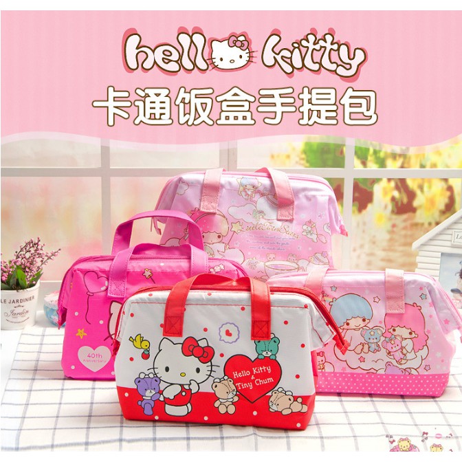 hello kitty lunch tote