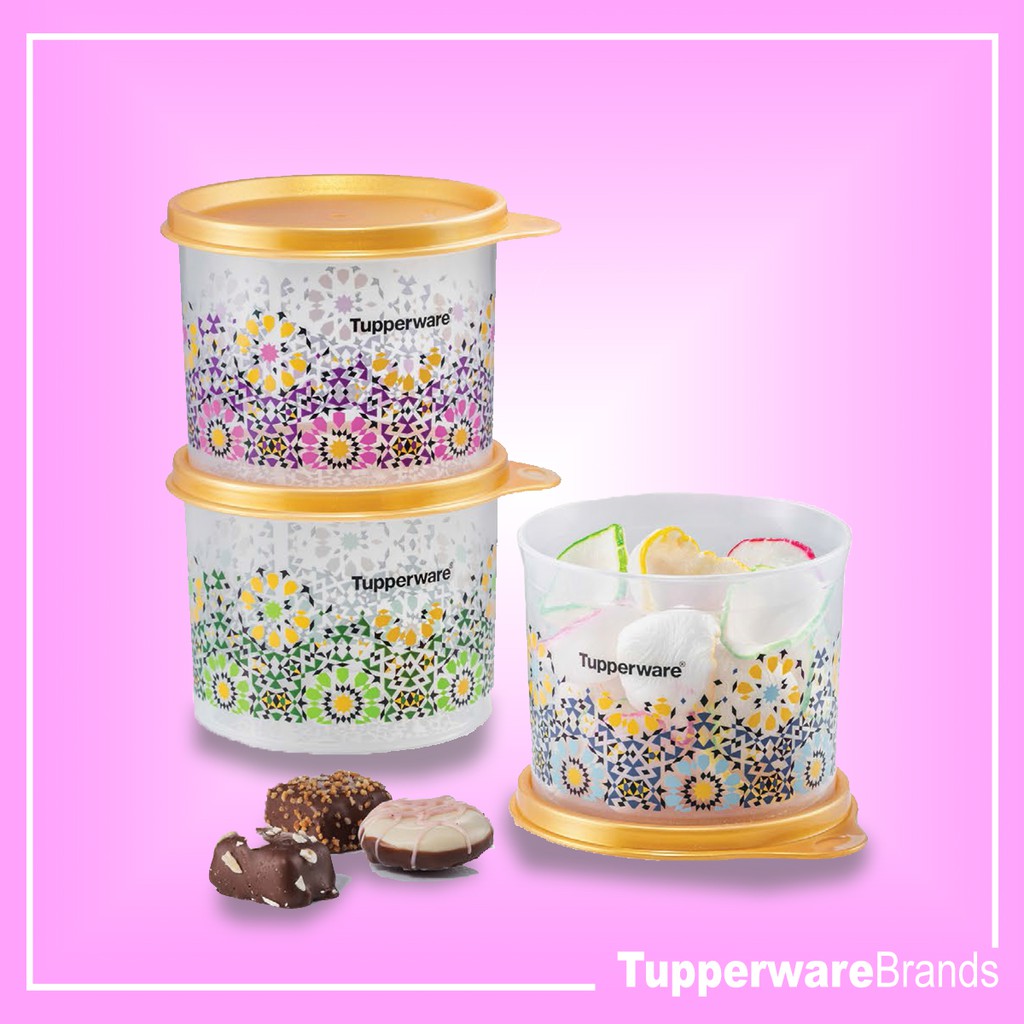 Tupperware Cosette Keeper Set (3) 570ml