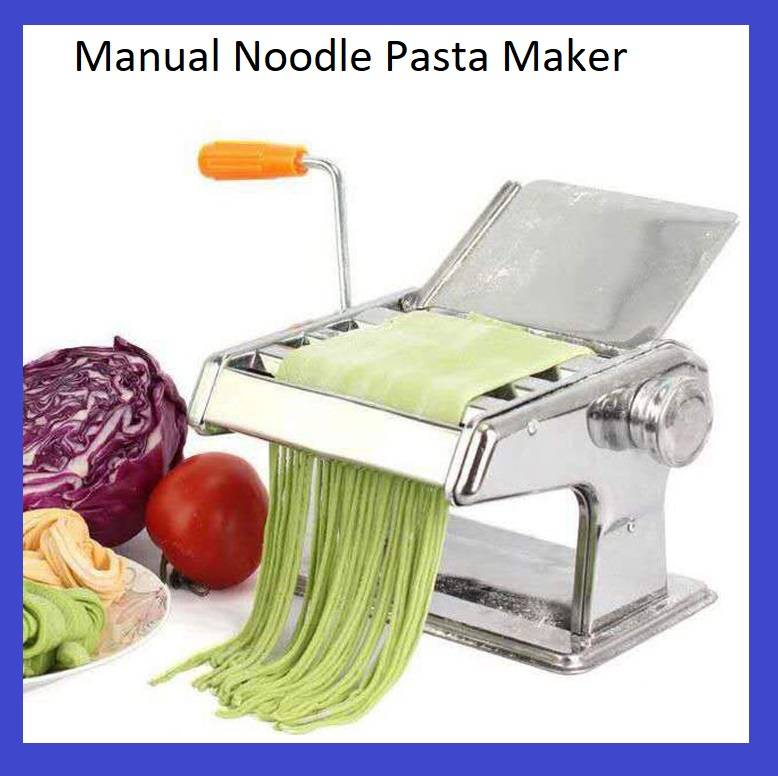 🔥SERIOUS HOT ITEM🔥 Mesin Pembuat Mee Pasta Manual Keluli Tahan Karat Murah / Manual Noodle Pasta Maker Machine Homemade