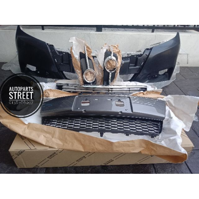 Toyota Wish ZGE20 NFL Front Bumper Set Shopee Malaysia