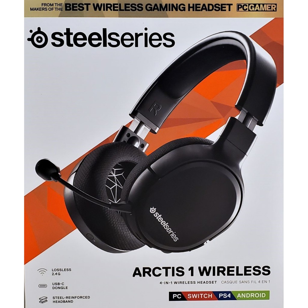 Steelseries Arctis 1 Wireless Gaming Headset 19 Edition Shopee Malaysia
