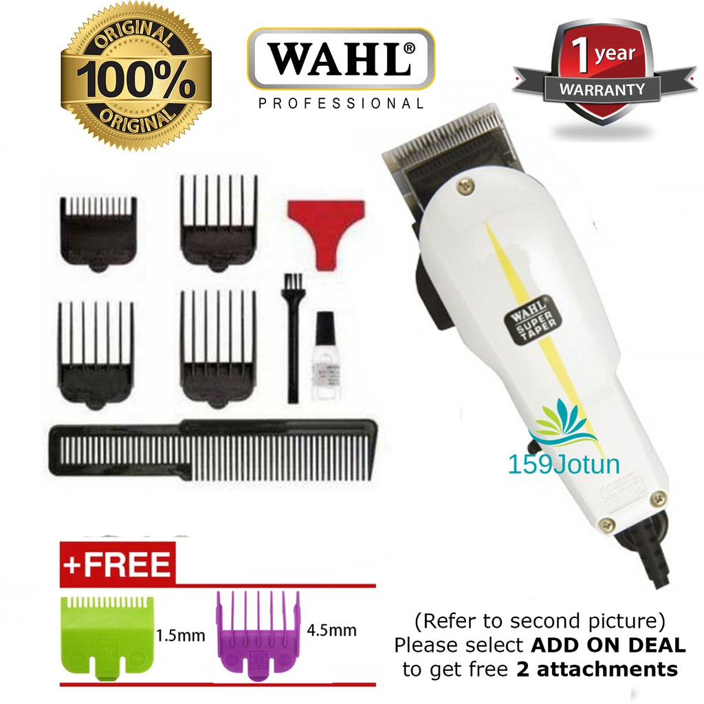 wahl 100 series attachments