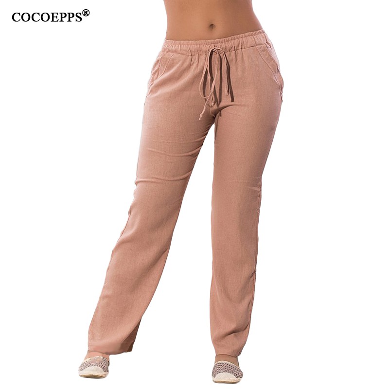 plus size elastic waist pants