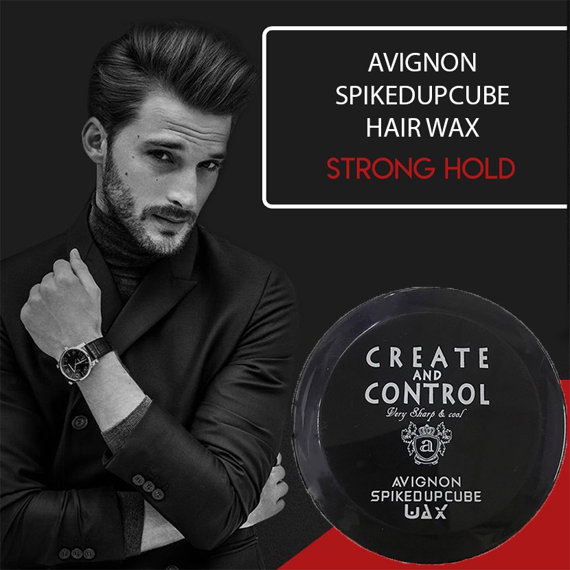 Avignon Spiked Up Cube Wax Like Hair Styling 80g Shopee Malaysia