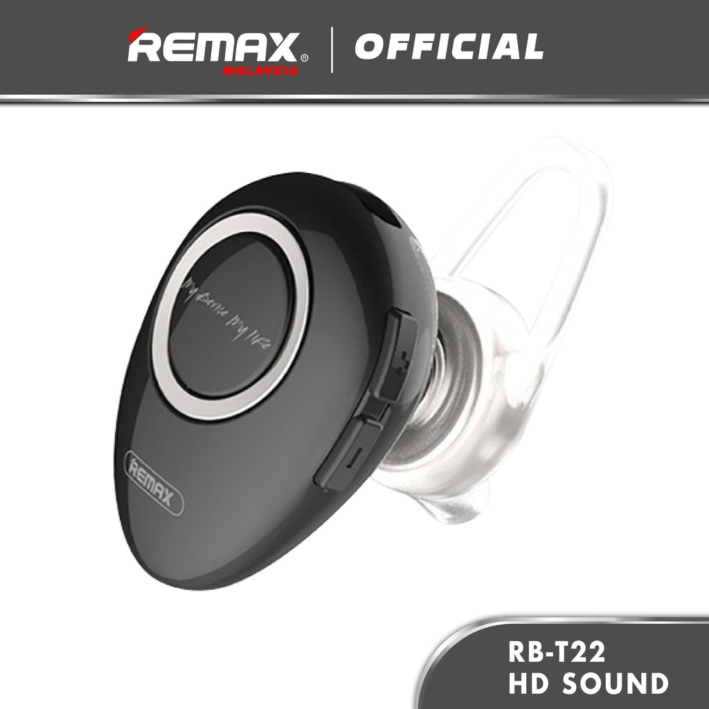 Remax RB-T22 360°High Definition Sound Quality Single Side 4.2 Bluetooth Headset