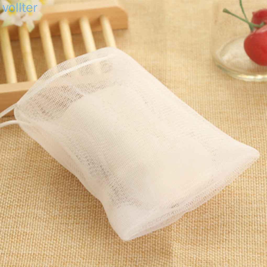 VOLL - Hanging Plastic Double Layer Hand-made Foaming Net Soap Bubble ...