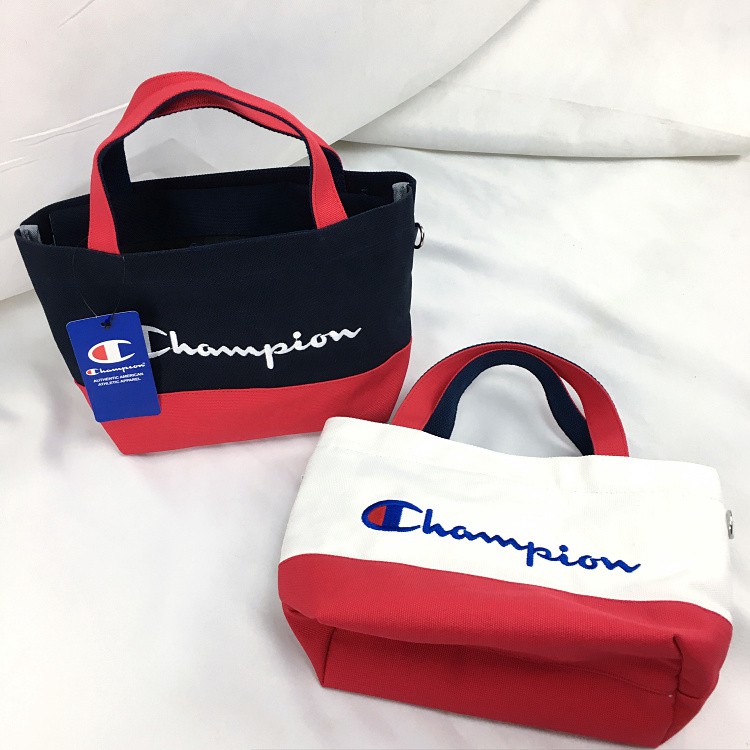 champion tote bag womens red