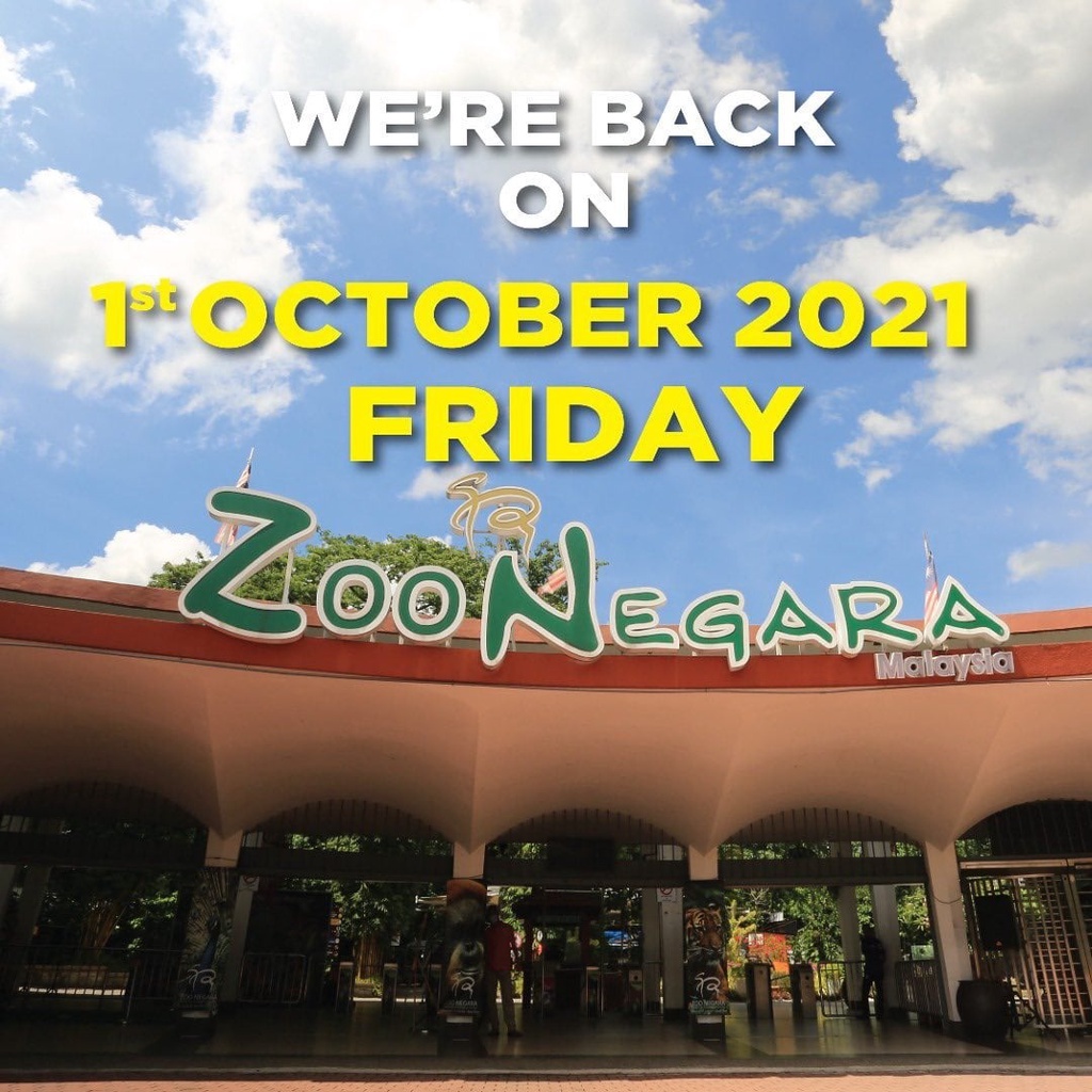 [Booked before 1day visit] Zoo Negara Ticket FREE Giant Panda Conservation Centre (Malaysian)