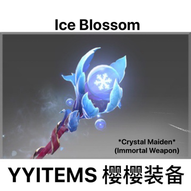 Когда выйдут мерзлоты айсрека дота 2. Ice Blossom Crystal Maiden. Ice Blossom. INSCRIBEDL Ice Dota.