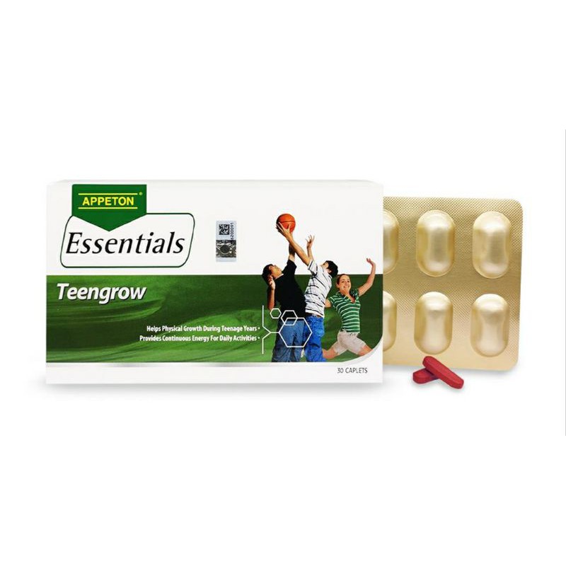 Appeton Multivitamin Minerals Teengrow Pertumbuhan Tinggi Badan Remaja Shopee Malaysia