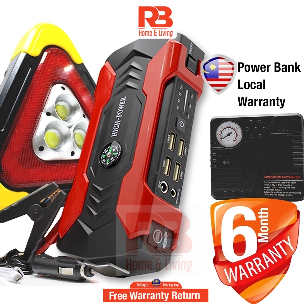 Jumper Powerbank 99800mAh Car Jumper Power Bank Car Jumper Kereta