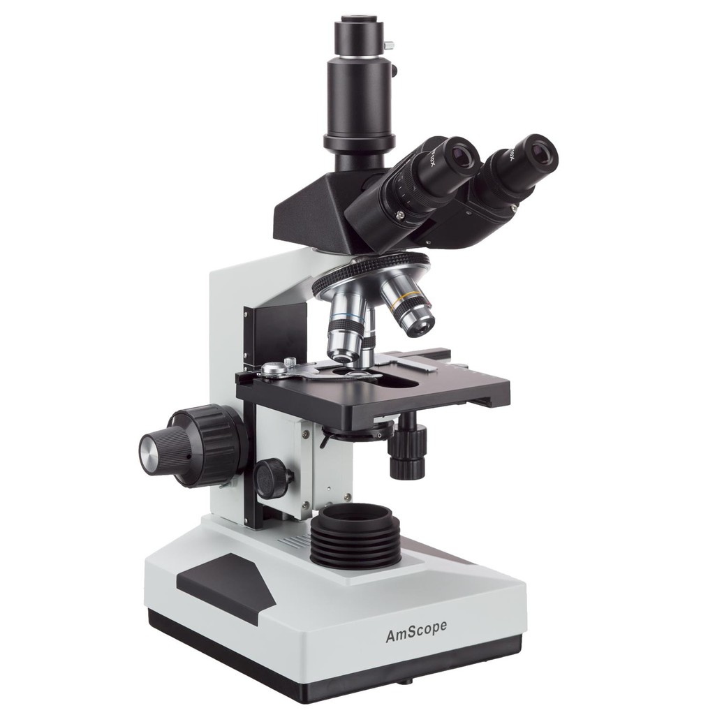 Compound Trinocular Microscopes AmScope 40X-1600X Advanced Professional