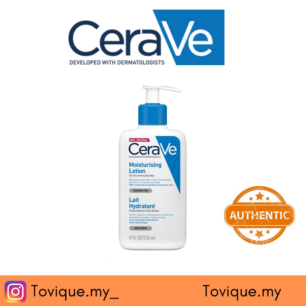 Cerave Moisturising Lotion 236ml (Readystock) Shopee Malaysia