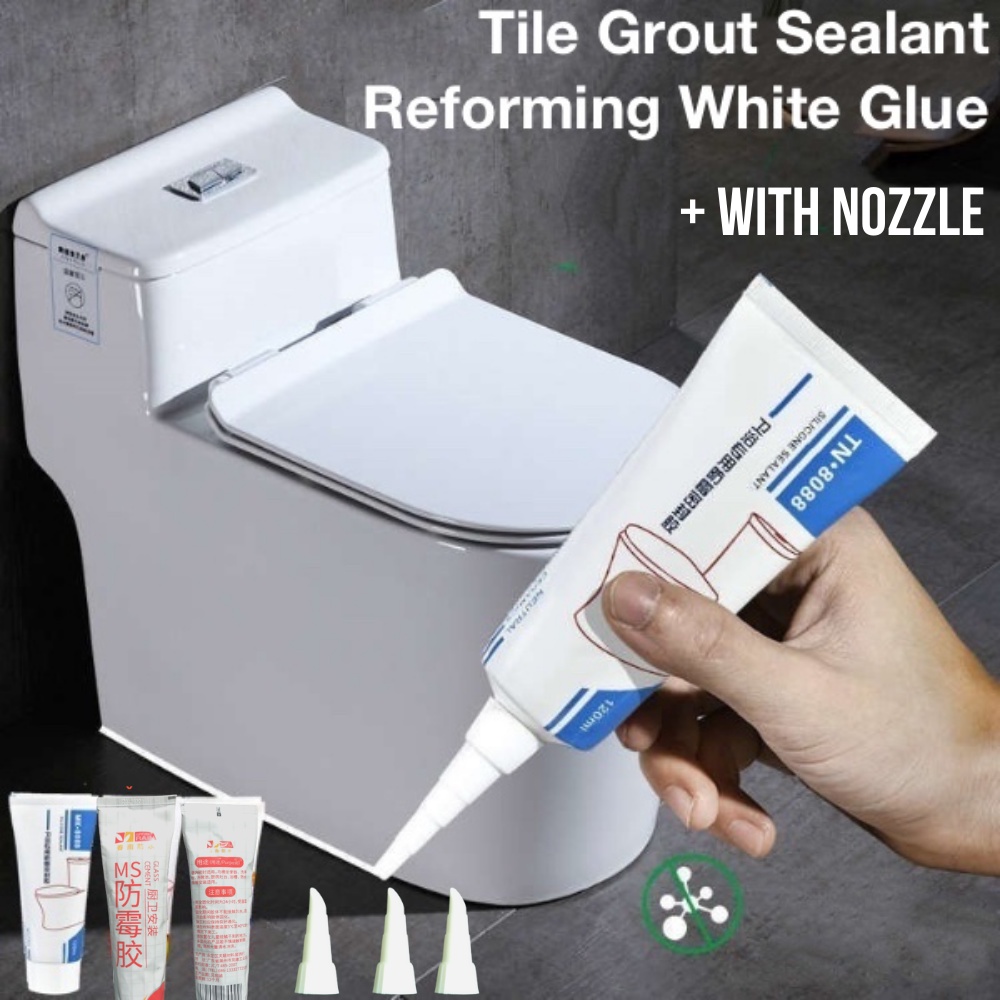 Waterproof White Sealant Tile Grout Repair Filler Mosaic Sealer Tile