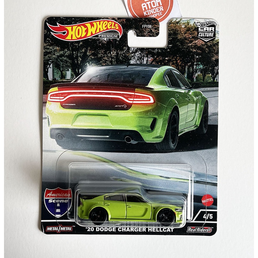 Hot Wheels '20 Dodge Charger Hellcat American Scene 2021 *Japan Card ...