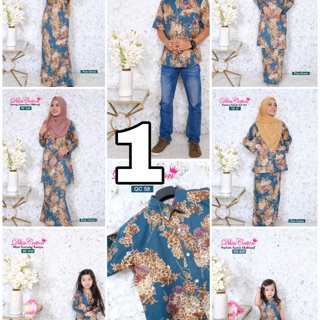 Sedondon Family Set Baju Kurung Ibu dan Anak KEMEJA Cotton Sedondon Family Set Baju Kurung Ibu dan Anak KEMEJA Cotton