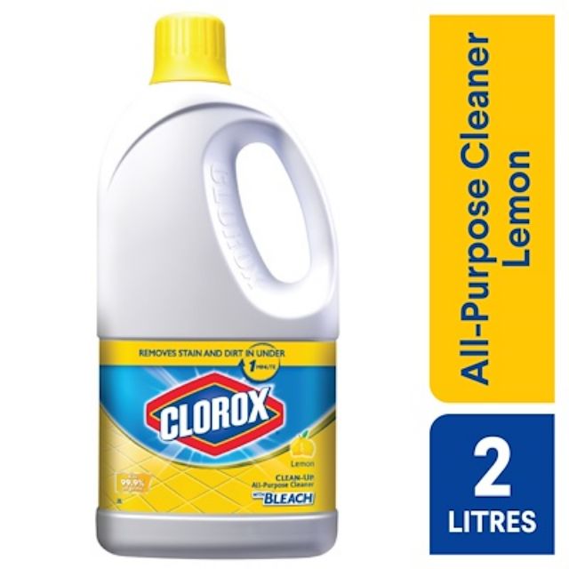 Clorox Bleach Floor Cleaner Lemon Kills 99 9 Viruses Bacterial