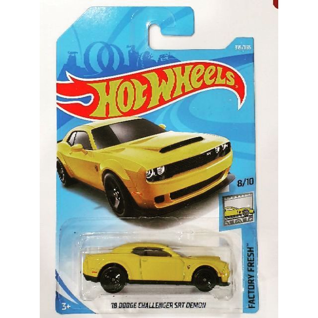 hot wheels dodge challenger srt