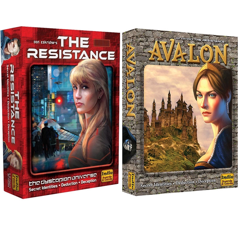 The Resistance Avalon Card Casual Party Jeu de société