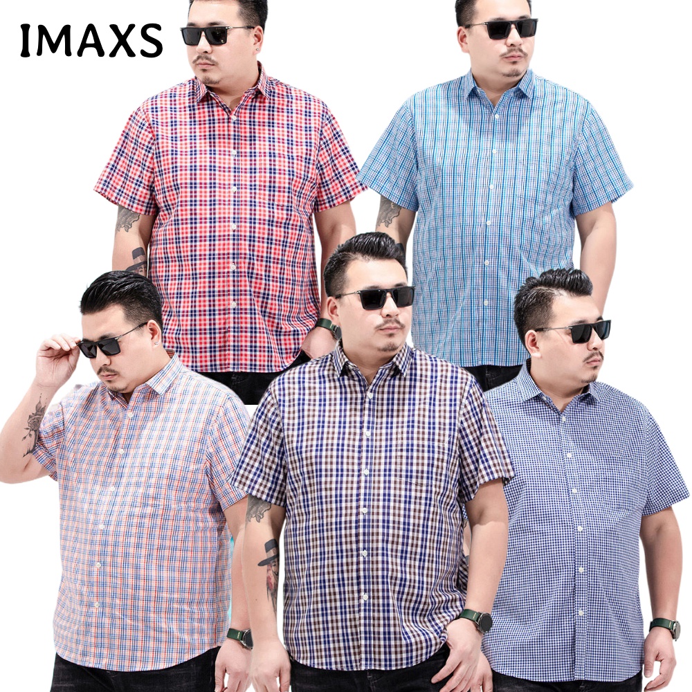 60-175kg-plus-size-men-big-size-short-sleeve-plaid-striped-top-oversize