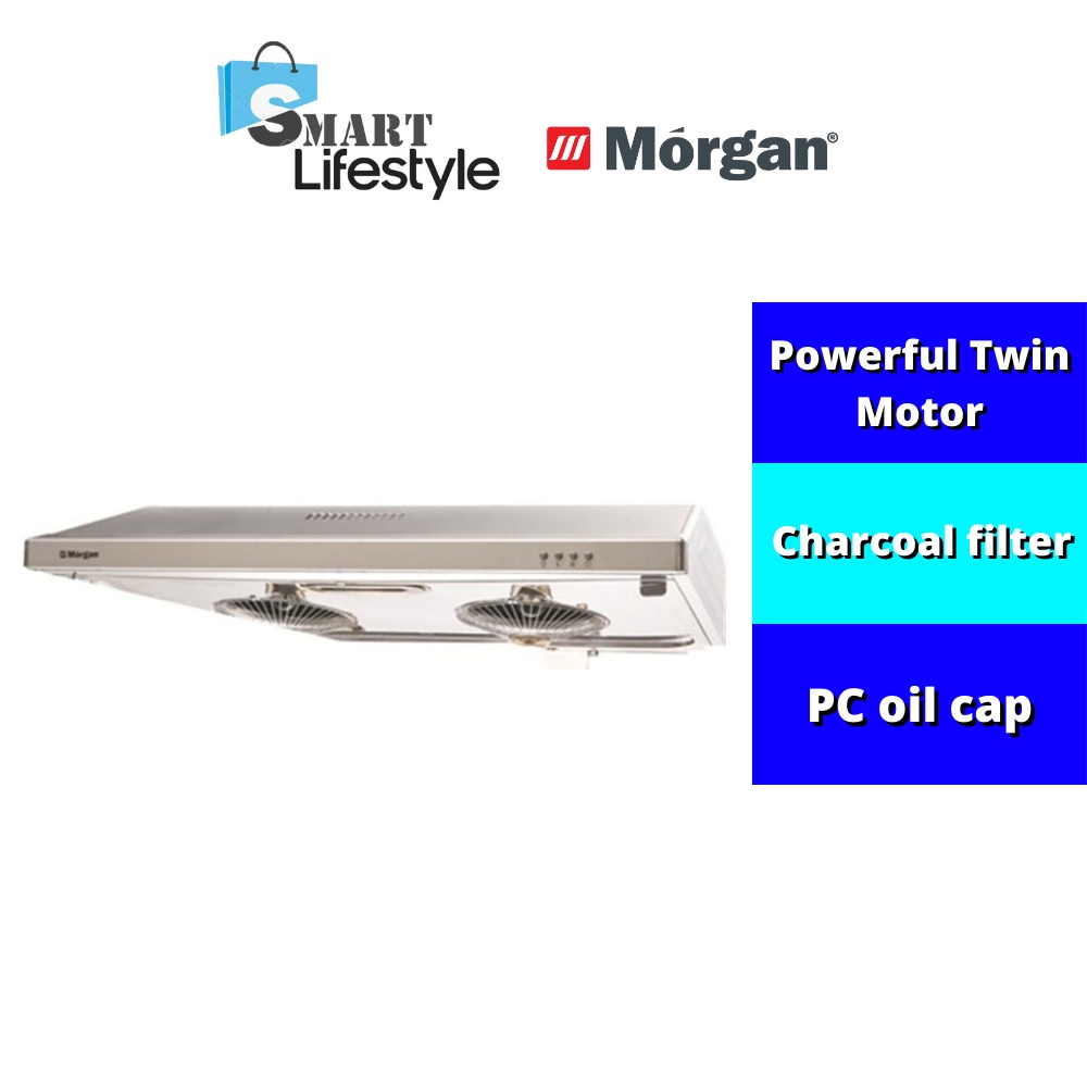 Morgan SS Range Hood Stainless Steel MCH-NC290