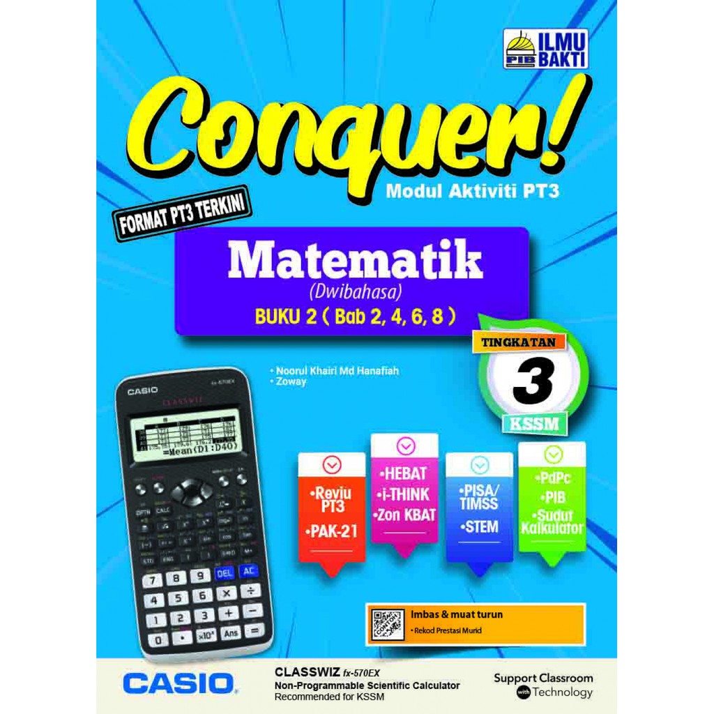 CONQUER! MATEMATIK BUKU 2(DWIBAHASA) TINGKATAN 3 MODUL AKTIVITI PT3