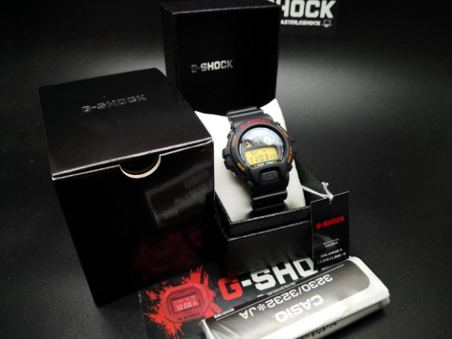 G Shock Dw 6900b 9 Fox Fire Japan Set Shopee Malaysia