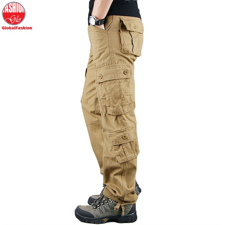 straight cut cargo pants