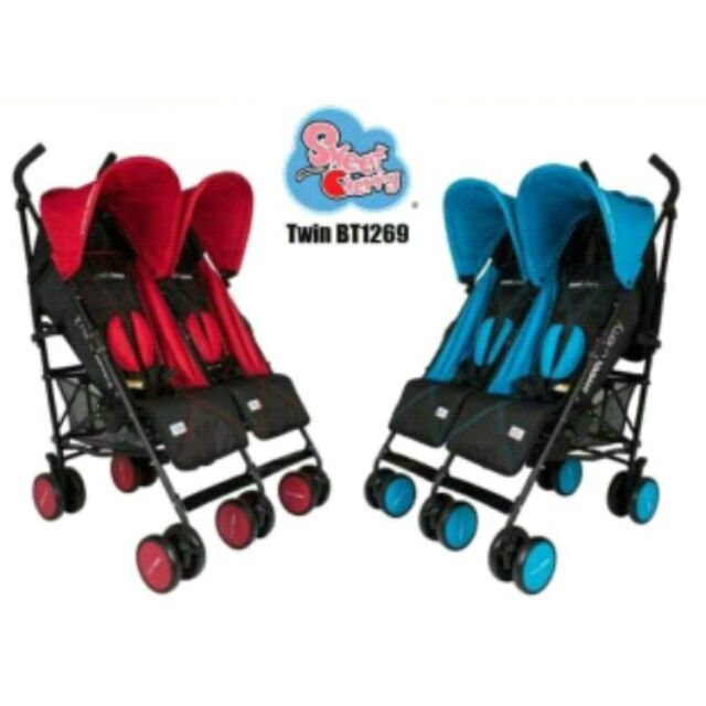 sweet cherry twin stroller