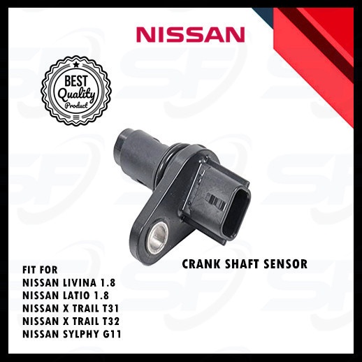 NISSAN LATIO LIVINA 1.8 X TRAIL T31 T32 SYLPHY CRANK SHAFT SENSOR ...