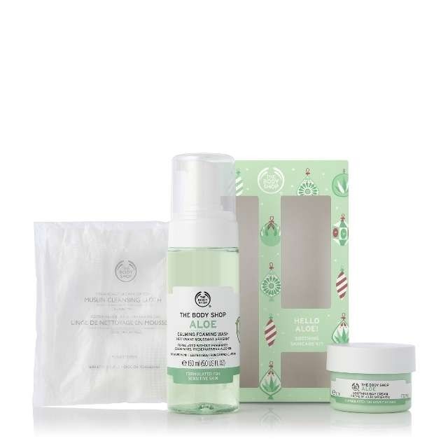 body shop aloe skin care