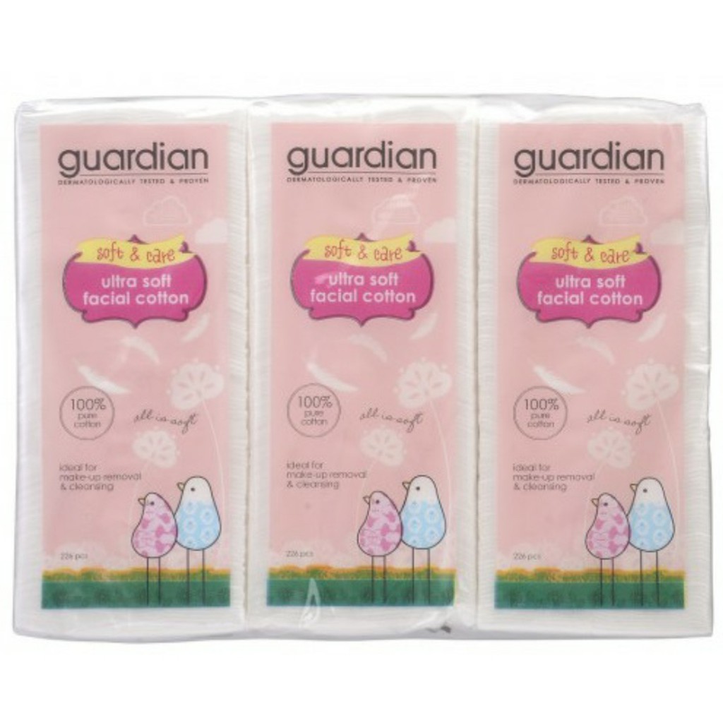 Guardian Facial Cotton 3 x 226s{READY STOCK} | Shopee Malaysia