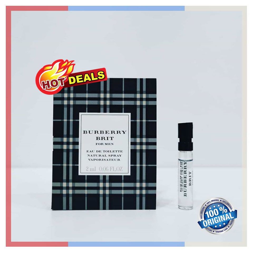 burberry fragrance sampler