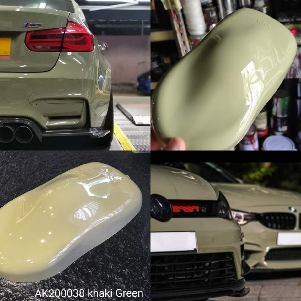 Vircoat Automotive Paint Basecoat Car Motor Body Paint Ak200038 Khaki Green Shopee Malaysia