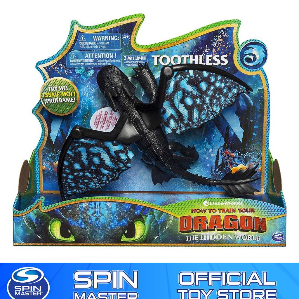 [Original] How to Train Your Dragon 3 Deluxe Dragon Toothless Toys
