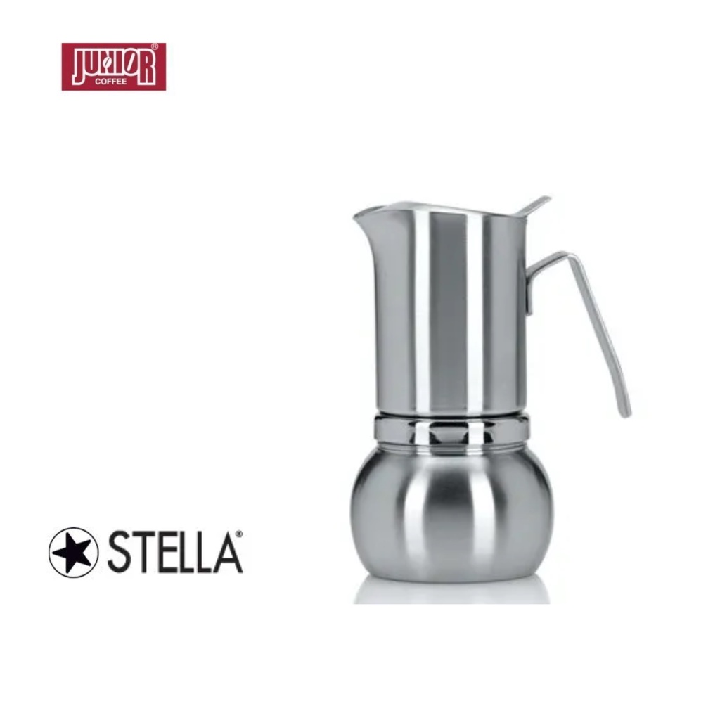 [Coffee Icon] Junior Stella Stainless Steel Moka Pot / Coffee Maker Accessories