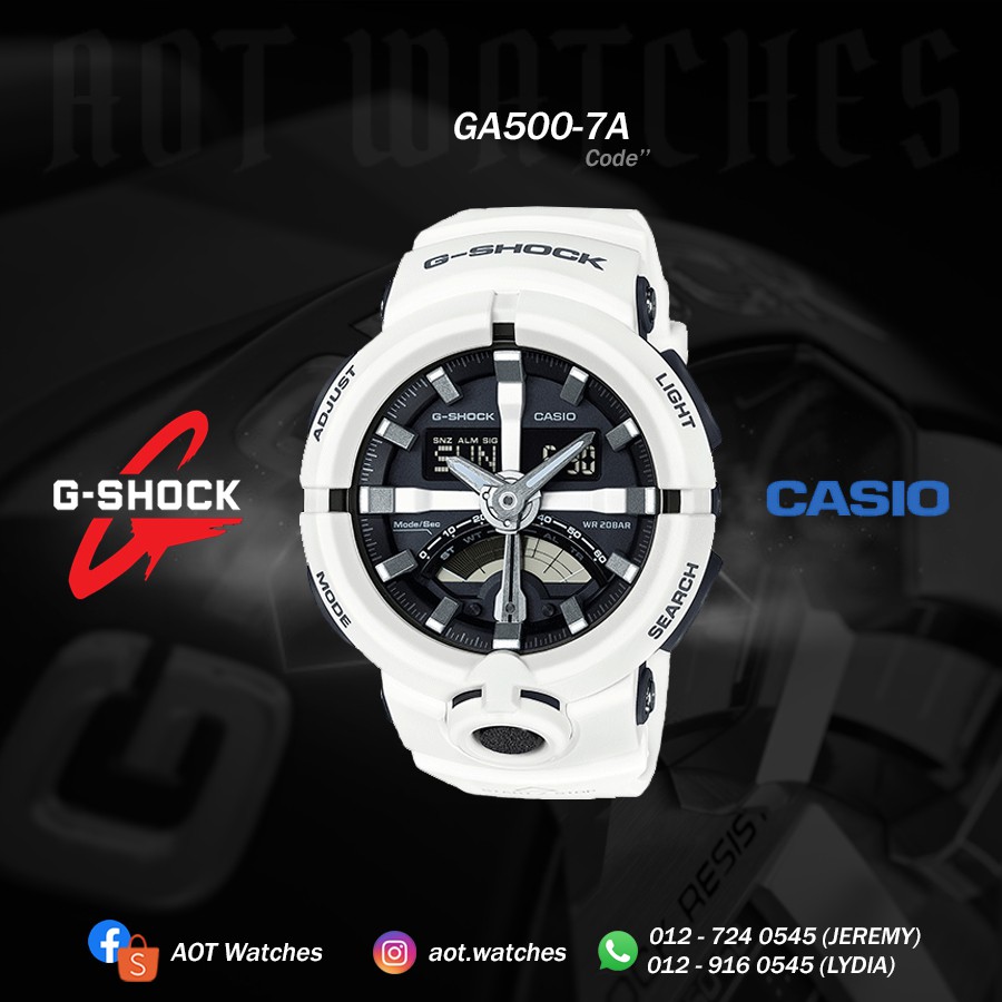 g shock ga 500 7a