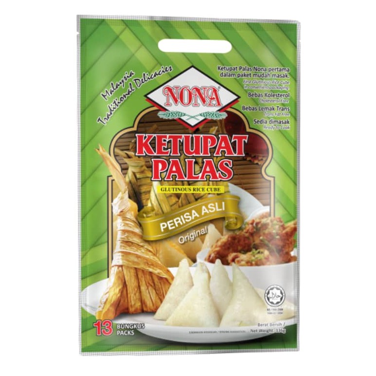 Nona Ketupat Palas ( Perisa Asli ) 336g (13pcs/pack) | Shopee Malaysia