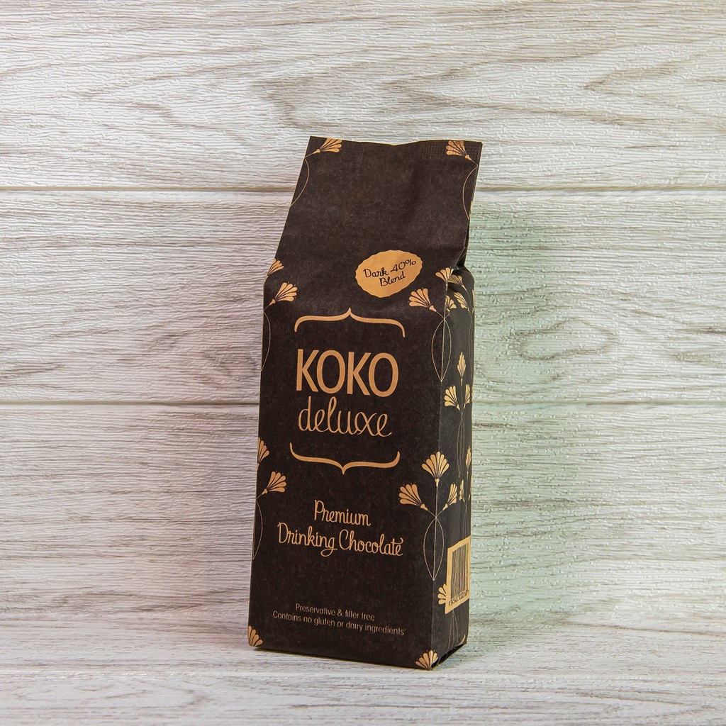 KOKO DELUXE 40% | Premium Drinking Chocolate Powder, GMO ...