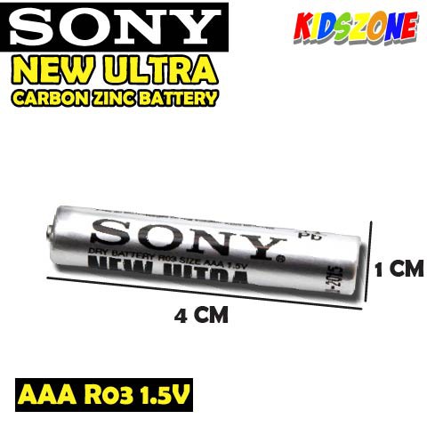 Original Sony New Ultra a Batteries Carbon Zinc Battery 4 Pcs Only Shopee Malaysia