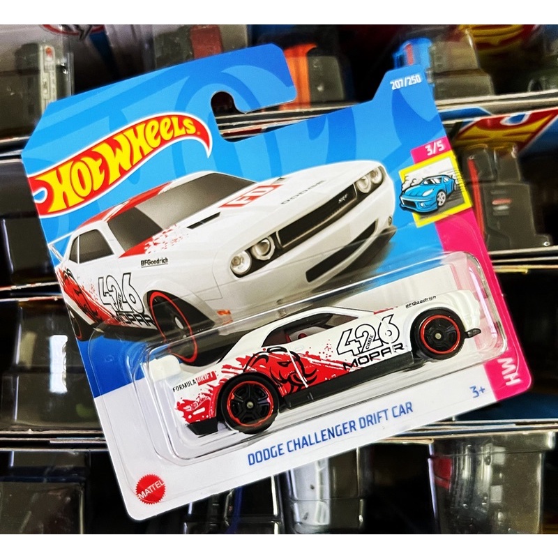 Hot Wheels Dodge Challenger Drift Car Case L Short Card 1 64 Diecast Shopee Malaysia