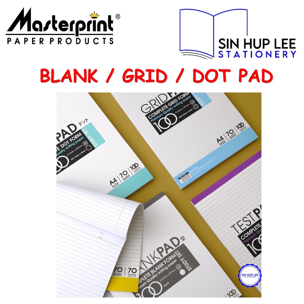 masterprint-a4-test-pad-note-pad-exam-pad-70-gsm-100-sheets-dot