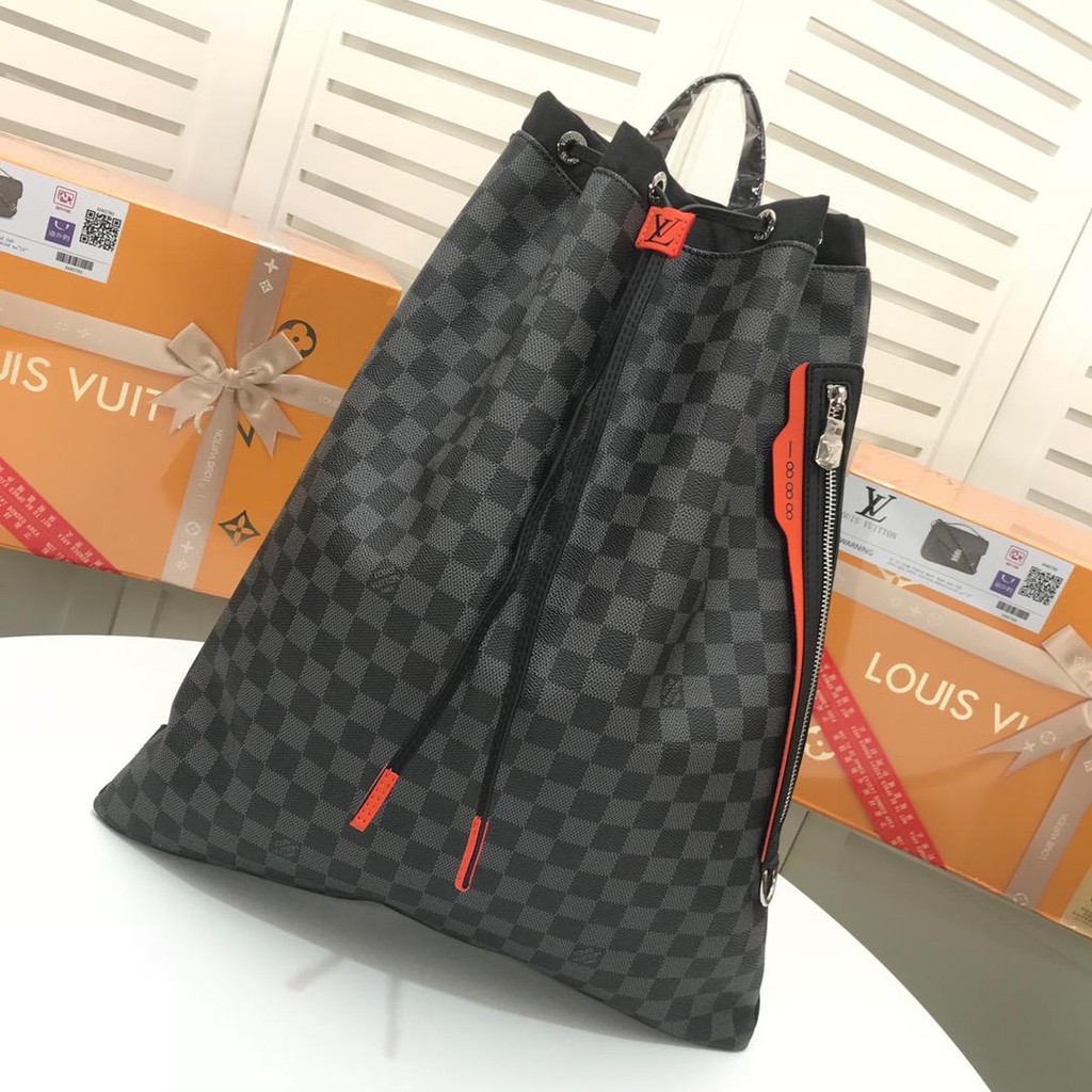 louis vuitton backpack drawstring