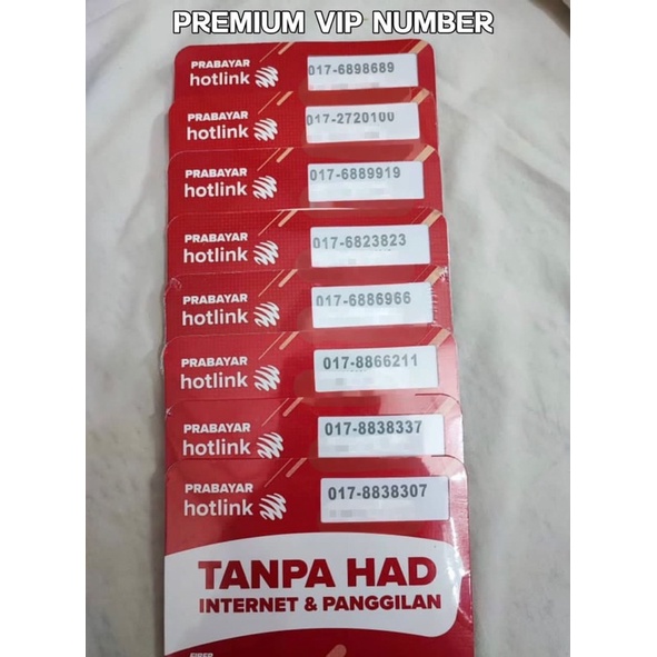 Premium Vip Number For Sale , 017 Maxis Vip Number ,018 Umobile Vip