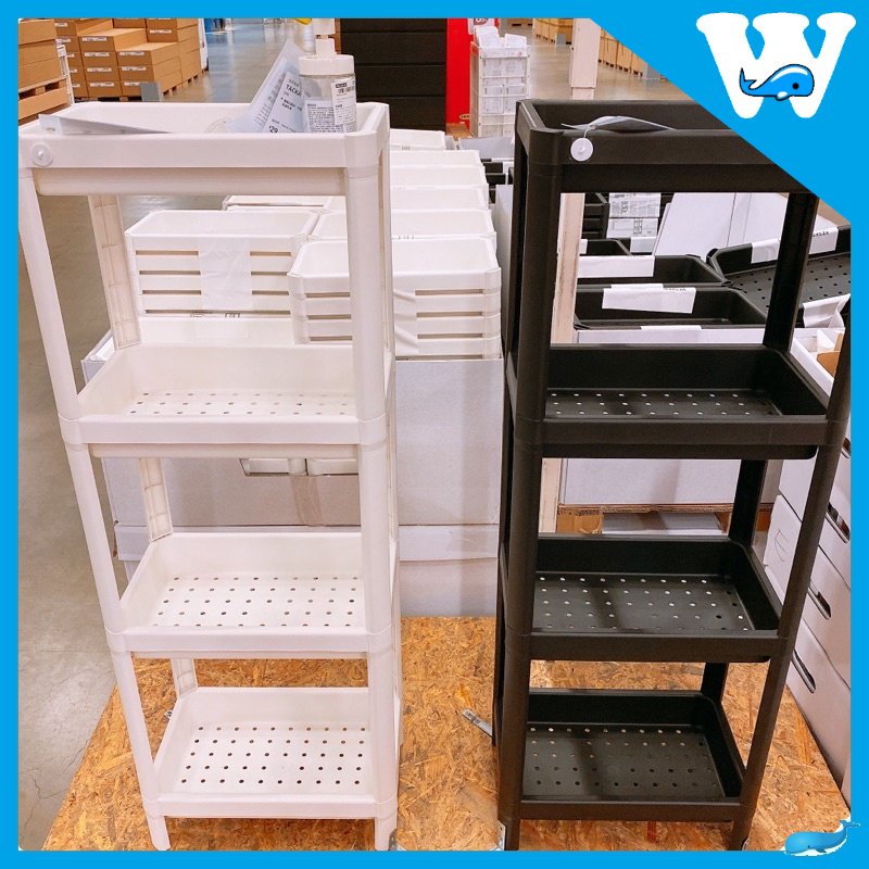 IKEA VESKEN BATHROOM SHELF UNIT 4TIER 36x23x100cm Shopee Malaysia
